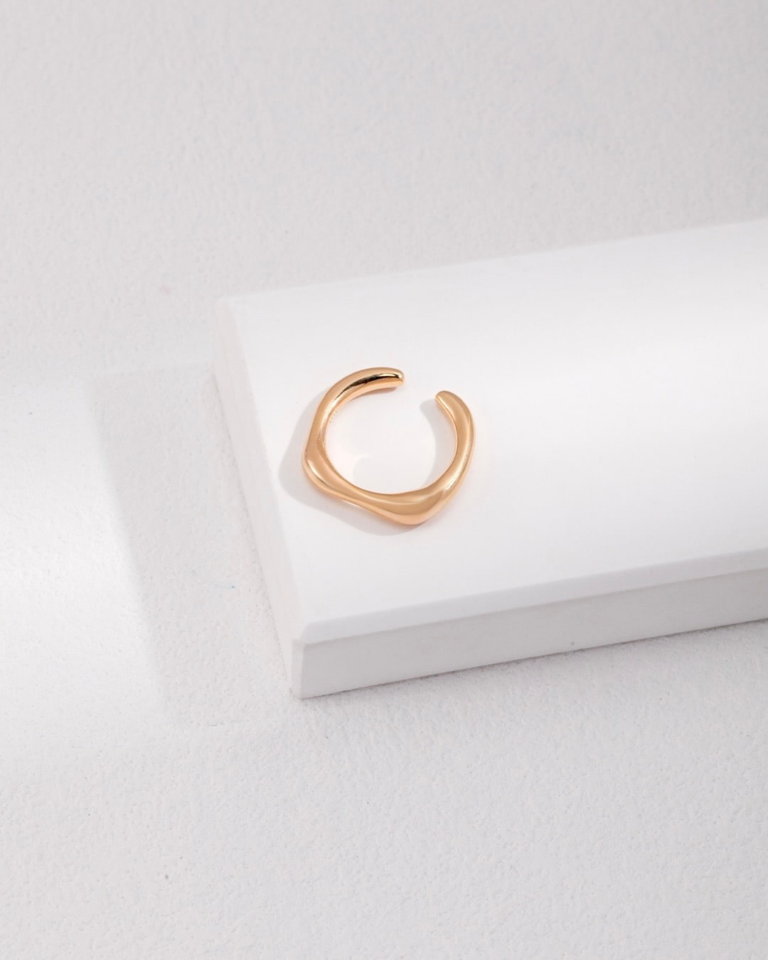 18K Gold Plated Vermeil Minimalist Ring