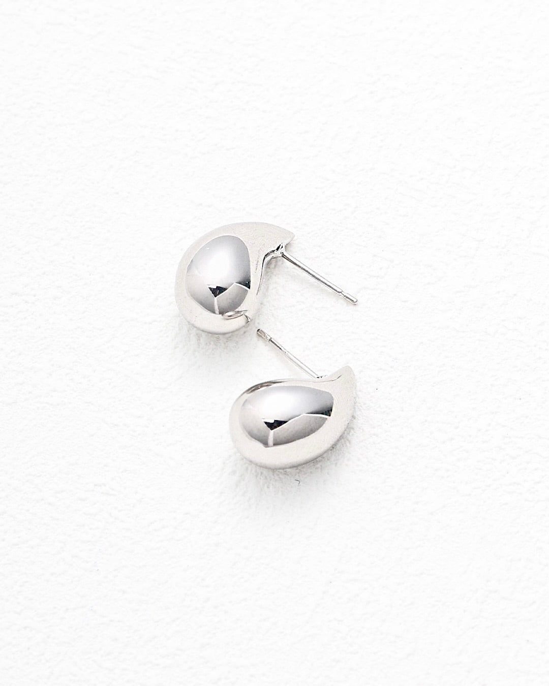 Sterling Silver Classic Elegance Sleek Drop Earrings